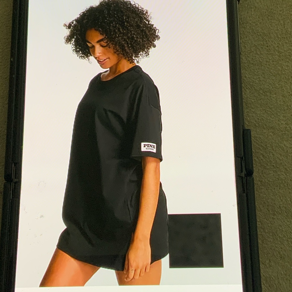 PINK Victoria's Secret Oversized Side - Slit Sleepshirt